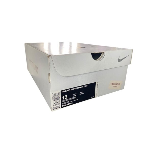 Nike Air Vapormax Flyknit 2017 'Oreo' Mens Shoes Size 13 Black/White 849558 041 - Picture 16 of 16